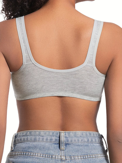 CozyClosure™ Wire-Free Front Closure Bra