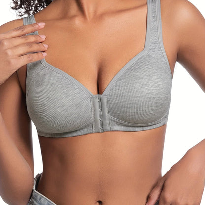 CozyClosure™ Wire-Free Front Closure Bra