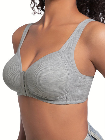 CozyClosure™ Wire-Free Front Closure Bra